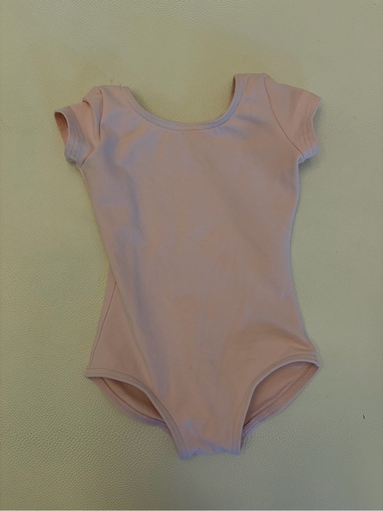 Capezio Other - Capezio Pink Short Sleeve One-Piece Leotard, size T, like new